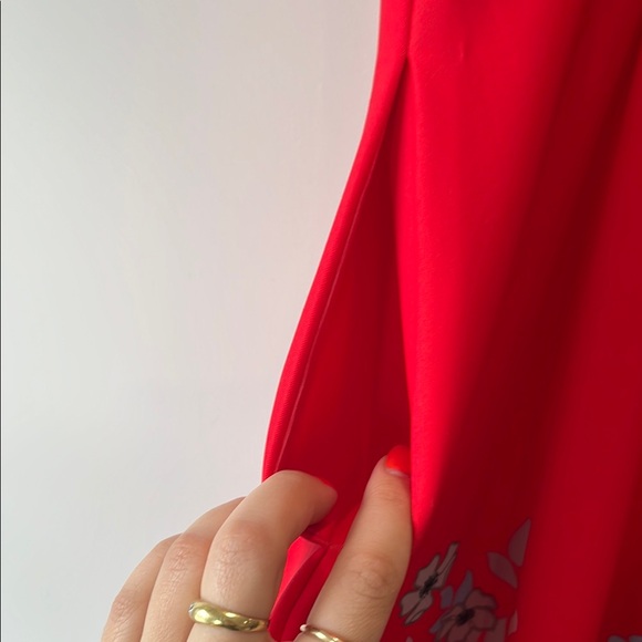 Ted Baker Floral Red Dress - Picture 5 of 11